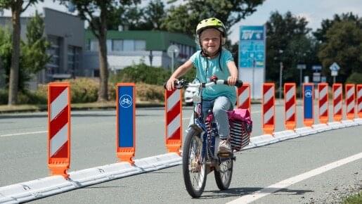 Die Bike Lane sorgt für mehr Sicherheit auf Radwegen Die Bike Lane sorgt für mehr Sicherheit auf Radwegen